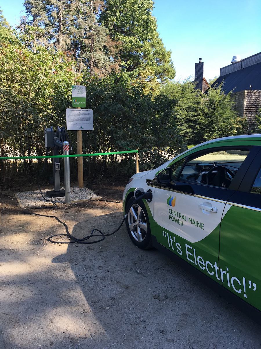 Free and Cheap EV Charging in Southern Maine