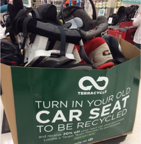 Target donate car on sale seat