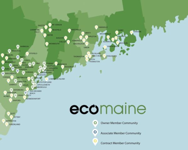 ecomaine communitieis map