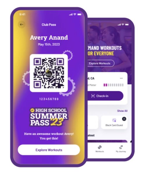 Mobile App  Planet Fitness