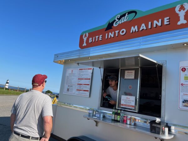 bite into maine food truck at portland head light fort williams park