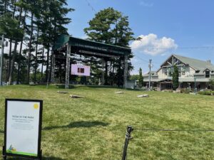 ll bean summer in the park freeport maine yoga music concerts movies