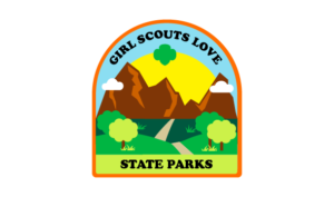girl scouts love state parks badge