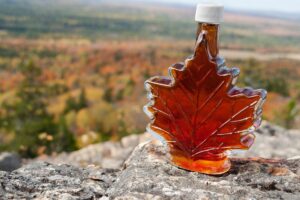 maine maple fall fest foliage featured syrup bottle