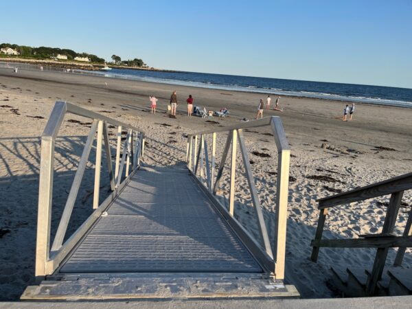 wheelchair ramp goochs beach kennebunk maine