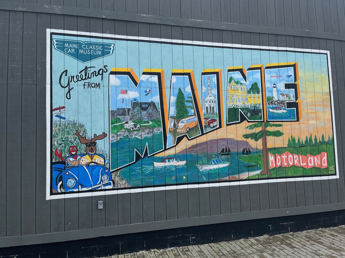 A Rainy Day at the Maine Classic Car Museum