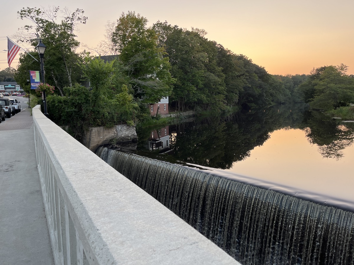 Waterfalls in Southern Maine