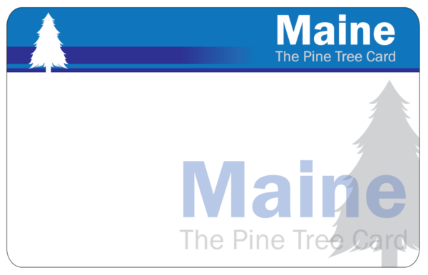 Pine Tree Card Maine