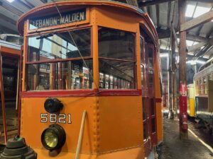 seashore trolley museum orange car