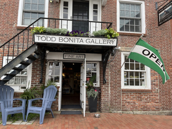 The Entrance of the Todd Bonita Gallery