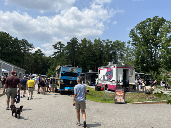 Food trucks at Woofstock