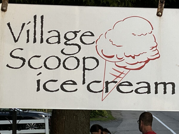 Village Scoop Sign