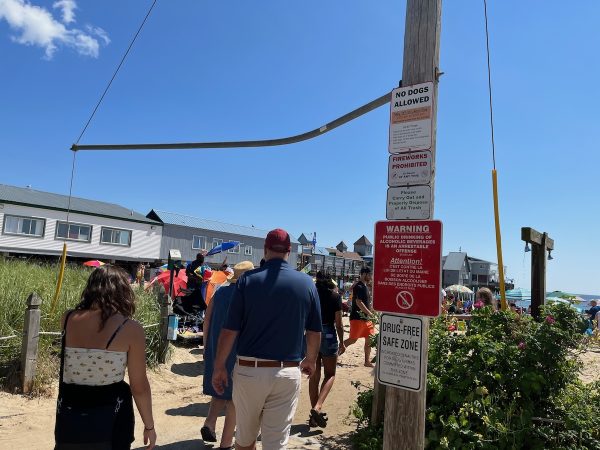 Old Orchard Beach in Maine.