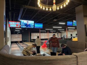 Garden Street Bowling alley in Kennebunk maine.